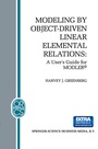 Cover: Modeling by Object-Driven Linear Elemental Relations - Springer