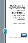 Cover: Modeling by Object-Driven Linear Elemental Relations - Springer