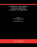 Cover: Symbolic Analysis of Analog Circuits: Techniques and Applications - Springer
