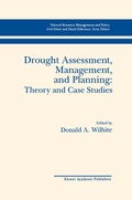 Cover: Drought Assessment, Management, and Planning: Theory and Case Studies - Springer