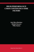 Cover: High-Performance CMOS Continuous-Time Filters - Springer