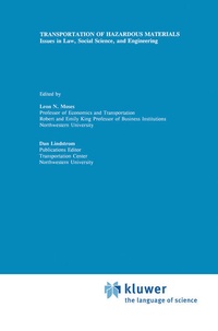 Abbildung von: Transportation of Hazardous Materials - Kluwer Academic Publishers