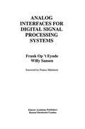 Cover: Analog Interfaces for Digital Signal Processing Systems - Springer