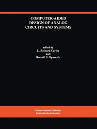 Enlarge image Cover: Computer-Aided Design of Analog Circuits and Systems - Springer