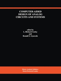 Enlarge image Cover: Computer-Aided Design of Analog Circuits and Systems - Springer