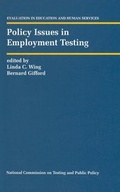 Cover: Policy Issues in Employment Testing - Kluwer Academic Publishers