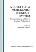 Cover: A Quest for a More Stable World Economic System - Springer
