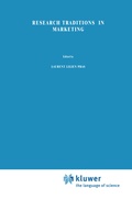 Cover: Research traditions in marketing - Springer