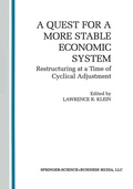 Cover: A Quest for a More Stable World Economic System - Springer