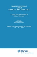 Cover: Making Decisions About Liability And Insurance - Springer