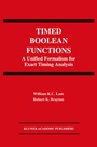 Cover: Timed Boolean Functions - Springer
