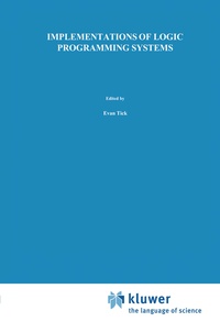 Enlarge image Cover: Implementations of Logic Programming Systems - Kluwer Academic Publishers