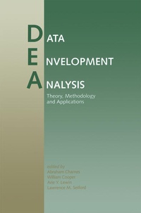 Enlarge image Cover: Data Envelopment Analysis: Theory, Methodology, and Applications - Kluwer Academic Publishers