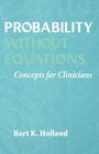 Cover: Probability without Equations - Johns Hopkins University Press