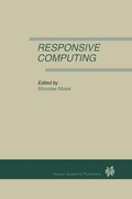 Cover: Responsive Computing - Kluwer Academic Publishers