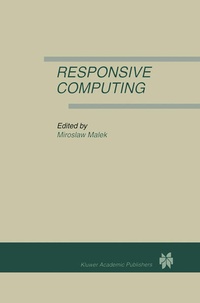 Enlarge image Cover: Responsive Computing - Springer