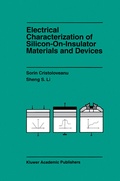 Cover: Electrical Characterization of Silicon-on-Insulator Materials and Devices - Springer