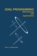 Cover: Goal Programming: Methodology and Applications - Springer