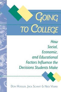 Enlarge image Cover: Going to College - Johns Hopkins University Press