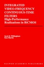 Cover: Integrated Video-Frequency Continuous-Time Filters - Kluwer Academic Publishers