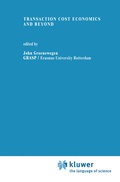 Cover: Transaction Cost Economics and Beyond - Kluwer Academic Publishers