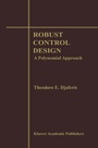 Cover: Robust Control Design - Springer