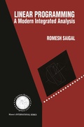 Cover: Linear Programming - Kluwer Academic Publishers