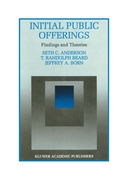 Cover: Initial Public Offerings: Findings and Theories - Springer