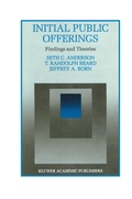 Cover: Initial Public Offerings: Findings and Theories - Springer