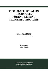 Abbildung von: Formal Specification Techniques for Engineering Modular C Programs - Springer