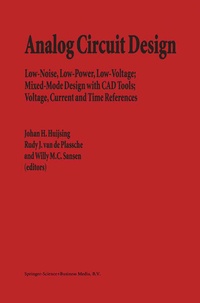 Enlarge image Cover: Analog Circuit Design - Kluwer Academic Publishers