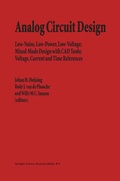 Cover: Analog Circuit Design - Springer