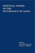 Cover: Essential Papers on the Psychology of Aging - New York University Press