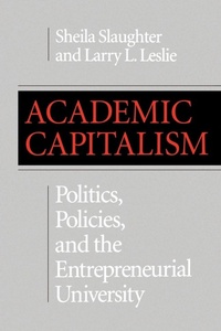 Enlarge image Cover: Academic Capitalism - Johns Hopkins University Press