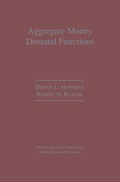 Cover: Aggregate Money Demand Functions - Springer