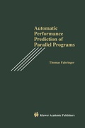 Cover: Automatic Performance Prediction of Parallel Programs - Springer