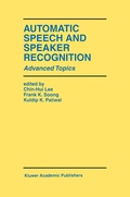 Cover: Automatic Speech and Speaker Recognition - Springer