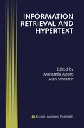 Cover: Information Retrieval and Hypertext - Springer