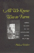 Cover: All We Knew Was to Farm - Johns Hopkins University Press