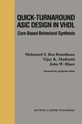Cover: Quick-Turnaround ASIC Design in VHDL - Springer