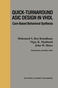 Cover: Quick-Turnaround ASIC Design in VHDL - Springer