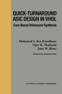Cover: Quick-Turnaround ASIC Design in VHDL - Springer