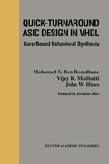 Cover: Quick-Turnaround ASIC Design in VHDL - Springer