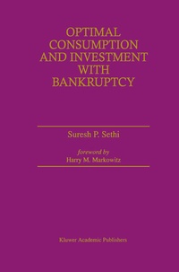 Abbildung von: Optimal Consumption and Investment with Bankruptcy - Kluwer Academic Publishers
