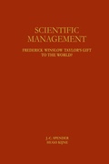 Cover: Scientific Management - Springer