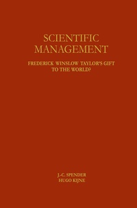 Enlarge image Cover: Scientific Management - Springer