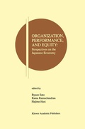 Cover: Organization, Performance and Equity - Kluwer Academic Publishers