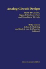 Cover: Analog Circuit Design - Springer