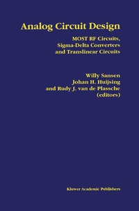 Enlarge image Cover: Analog Circuit Design - Springer