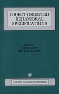 Cover: Object-Oriented Behavioral Specifications - Kluwer Academic Publishers